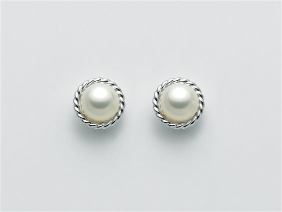 Orecchini Miluna Donna Parure Perle in Oro bianco Perla PER2378X - PER2378X